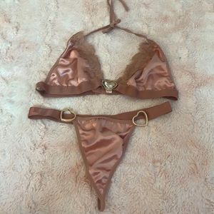 Pink Lingerie w Hearts